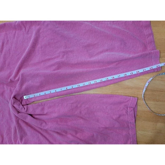 Hot Cotton Woman Marc Ware 2-pc Casual Outfit 3X T-shirt & 2X Capri Pants Pink - Picture 12 of 14